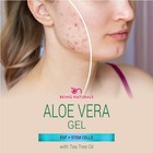 Being Naturals Aloe Vera Gel - From 100  Pure Organic Aloe Infused With Egf     