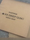 Hastings Gold Leaf - Genuine 23k Lot Of 4 Packs Gold Leaf 25 Sheets Each Pack