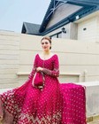 Bollywood Pakistani Indian Party Heavy New Anarkali Salwar Kameez Wedding Gown