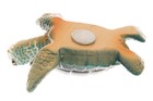 Sea Turtle Magnets  two Blue  Coastal Nautical Beach Turtle Refrigerator Magnets