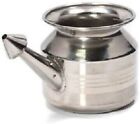 Treegoart Stainless Steel Ayurvedic Jal Neti Pot For Sinus Congestion - 350 Ml