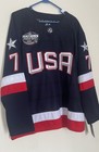 Usa Navy  7 Brady Tkachuk 4 Nations Jersey Stitched 2025 Size Xl - 54