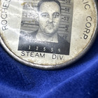 1930 s 40 s-rare Vintage Rochester Gas   Electric Corp Employee Badge Steam Div 