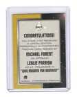Star Trek Heroes   Villains Michael Forest   Leslie Parrish Dual Autograph Da31