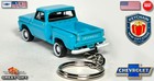              Ultra Rare Key Chain Bluish Green 65 66 Chevy Pickup C10     great Gift        