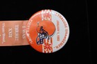 Vtg  93 Fiesta Bowl Syracuse Orangemen Colorado Buffaloes Attendee Ribbon Button
