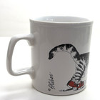 Vintage B Kliban Cat In Red Sneakers Coffee Mug Ironstone Kiln Craft England