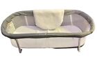 Baby Delight Snuggle Nest Portable Infant Bassinet Charcoal Tweed