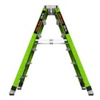 Professional  Little Giant Ds-xl 6  Double-sided Green Step Ladder - 15786-001
