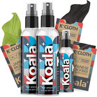 Eyeglass Lens Cleaner Spray Complete Glasses Cleaning Kit 6 Pcs Glass No Streak