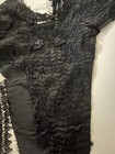 Large Lot Antique Vintage Black Lace  Trim Pieces  Beads   More Dolls   Crafts