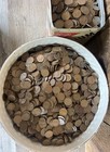 Wheat Penny Rolls Unsearched From Bucket To Rolls See Details