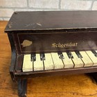 Antique Schoenhut 9 Key Upright Wood Toy Piano Victorian Child s Toy