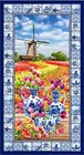 Spring In Delft Tulip Field Bty Michael Miller