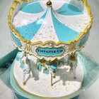 Tiffany   Co Carousel Musical Snow Globe  Brand New In Box Novelty Gift Carousel