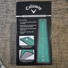 Callaway 8  Golf Putting Mat With Opti-speed Ramp New Open Box