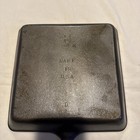 Vintage Lodge Square Cast Iron Skillet  8 Sqsk 9 5  Square Flat Bottom Usa Made