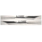 Lowe Boat Graphic Decals 2348907   Fm 1800   1900 Silver  set Of 2 