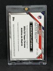 2021-22 Topps Chrome Luis Suarez On Card Auto 25 Black Refractor Atletico Madrid