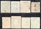 Brazil 1876 7 Stamp Sc    61 7 Included 65b Used