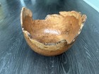 Turned Cherry Wood Bowl  Jerry Smith Artist Signed
