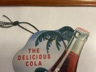 Vintage Spur Cola    canada Dry    Fan Pull  1940s-50s  Soda Advertising  Framed Nmc