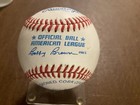 Johnny Mize  Signed Official American League Baseball Bobby Brown   President