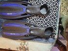 Snorkeling Lot 2 Set Of Fins 1 Mask And Snorkel And 1 Pair Of Fun Toes