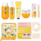 11-piece Skin Care Set For Women - Complete Travel Spa Kit  Perfect Gift For Bir