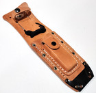 Okc Usa Air Force 1 Combat Survival Leather Knife Sheath 1499   Sharpening Stone