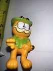 Vintage 1981 Garfield Safari Cat Shelf Sitter Pvc Mini Figurine 2  Toy