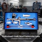 Two-stage Paint Applicator Silver-finishedfinished Applicator Gravity Feed