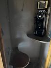 Antique 1930 s Wooden Telephone Booth  Very Good Condition