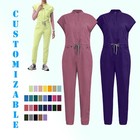 Unisex Niaahinn Medical Short-sleeve Coveralls - Utility Work Jumpsuit