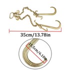 V Type Tow Chain J Hook 3 8 X 2   Grab Hook Tractor Car Wrecker Truck 0900134 New