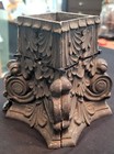 4 Piece Decorative Solid Bronze Column Or Post Bracket 6  Sq  X 6 1 8  T Gs00565