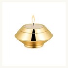 Small Commemorative Urn Stainless Steel Gold Remember Ashes