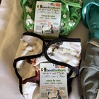 Best Bottom Cloth Diaper Heavy Wetter Aio One Size Bamboo  Lot Of 4