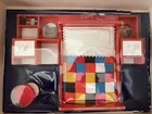 Vintage Lundby Bedroom Set Dollhouse Furniture Bed Saucer Chair Scandinavia