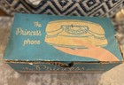 Western Electric Princess Phone 701b White Rotary Desk Telephone W  Original Box