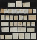 Bahrain Kuwait 1933 42 Early Issues Of K George V   Vi Collection Of 36