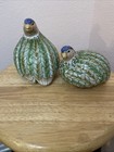Vintage Pair Of Toyo covington Edition Ceramic Hand Painted Quail Figurines
