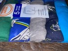 Wonder Nation   Boys Boxer Briefs 5-pair Underwear Cotton Tag Free   L  10-12 