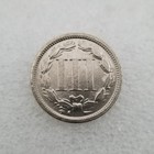 --1883 3 Cent Nickel - Us Three Cent Type Coin -low Surviving Quantity--