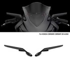 Cnc Rotatable Wing Rear View Mirrors For Honda Cbr650r Cbr650f 2014-2024