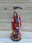 Santa Muerte Blessed Color Red Size 13  Love - Dressed Handmade - Bendesida