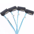 Mini Sas Hdd Sff-8643 To 4 Sff-8482 Connector With Power Port Hard Drive 1m