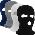 3 Hole Full Face Mask Ski Mask Winter Cap Balaclava Outdoor Beanie Tactical Hat
