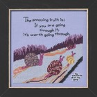Worth Going Through Counted Cross Stitch Kit Mill Hill 2026 