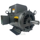 L1409t Baldor 5 Hp Electric Motor 3450 Rpm 184t Frame 1 Ph 208-230 V  -open Box